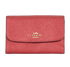 Coach Trifold Wallet, &pound;60, Accessories, Red, Leather, Front view
